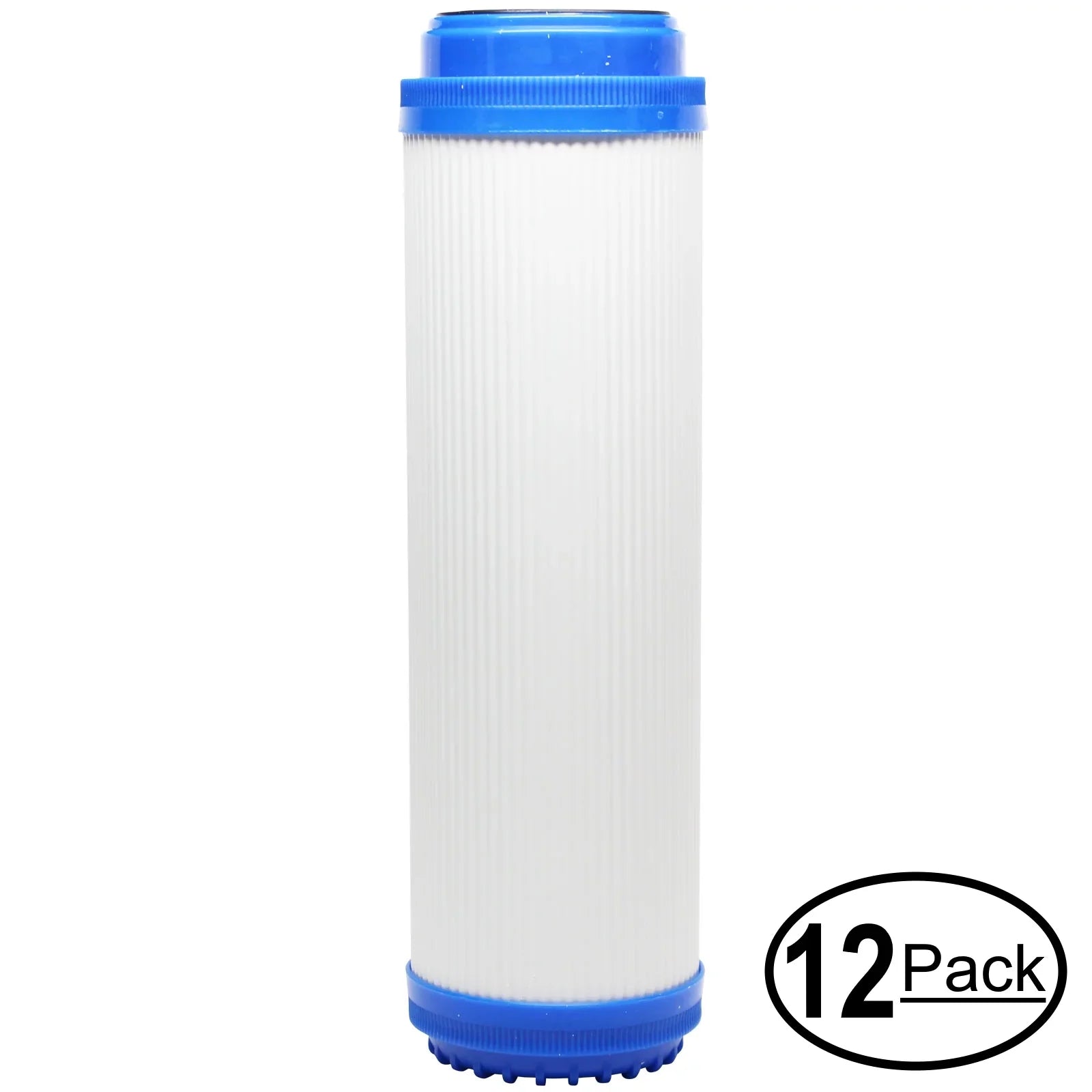 12-Pack Replacement for Everpure SizeC10-11 EV979782 Granular Activated Carbon Filter - Universal 10-inch Cartridge for EVERPURE SizeC10-11 10" SizeTEAM/COMBI FILTRATION SizeYSizeTEM - Denali Pure Brand