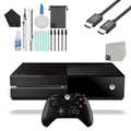 Microsoft Xbox One Original 500GB Gaming Console Black with HDMI Cable Cleaning Kit Bundle Like New