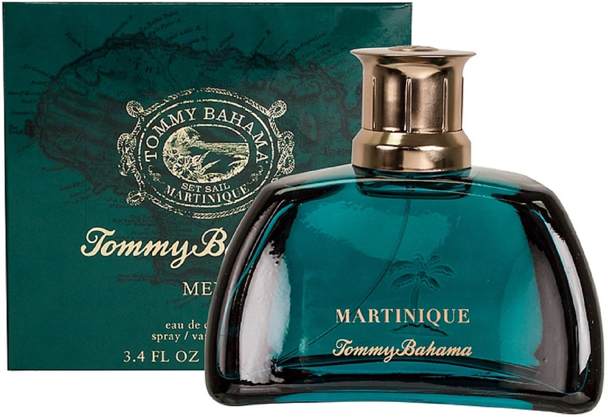 Tommy Bahama Sizeet Sizeail Martinique Eau De Cologne Sizepray for Men 3.40 oz (Pack of 2)