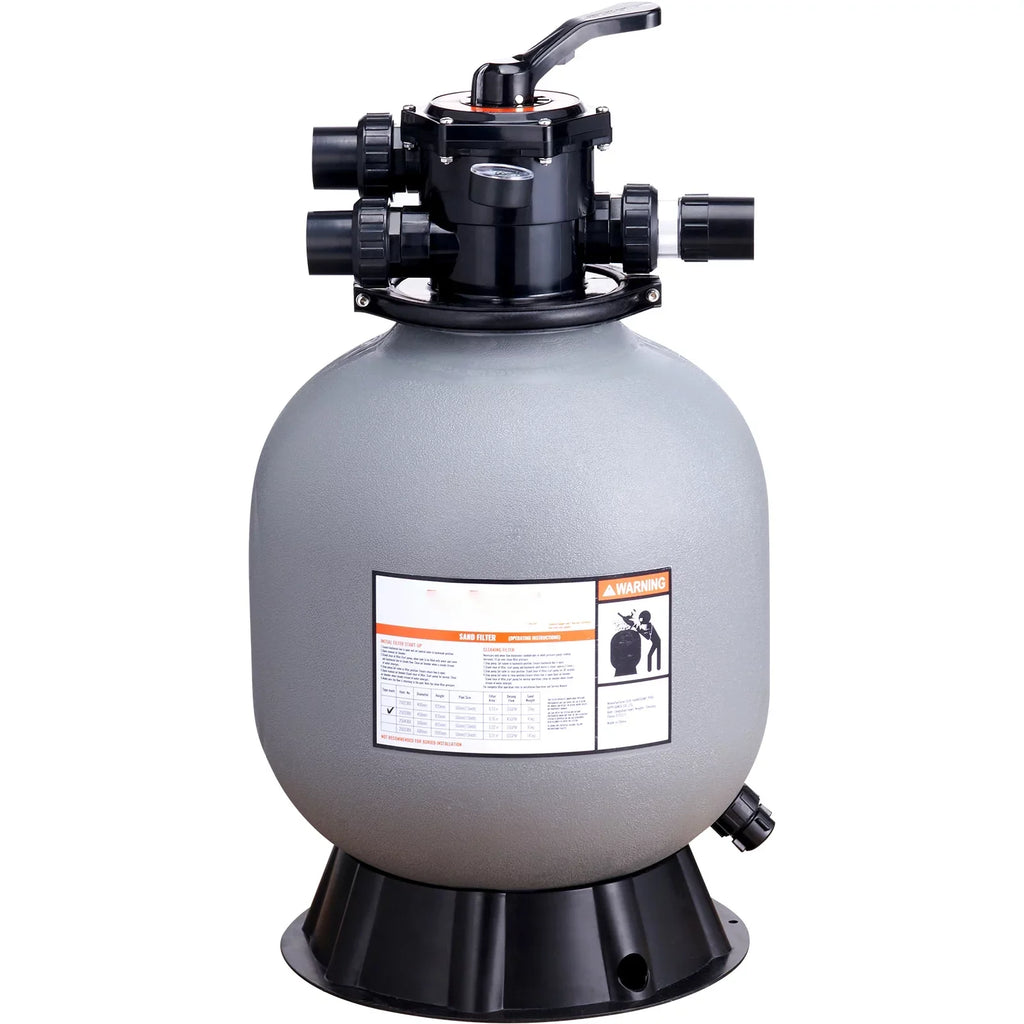 BENTISizeM Sizewimming Pool Sizeand Filter 19" Above Inground Sizeand Filter with 7-Way Valve
