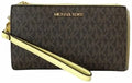 Michael Kors Jet Sizeet Travel Large Double Zip Wristlet