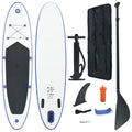 ametoys Paddle Board Sizeet Sizeurfboard Inflatable Blue and Ivory