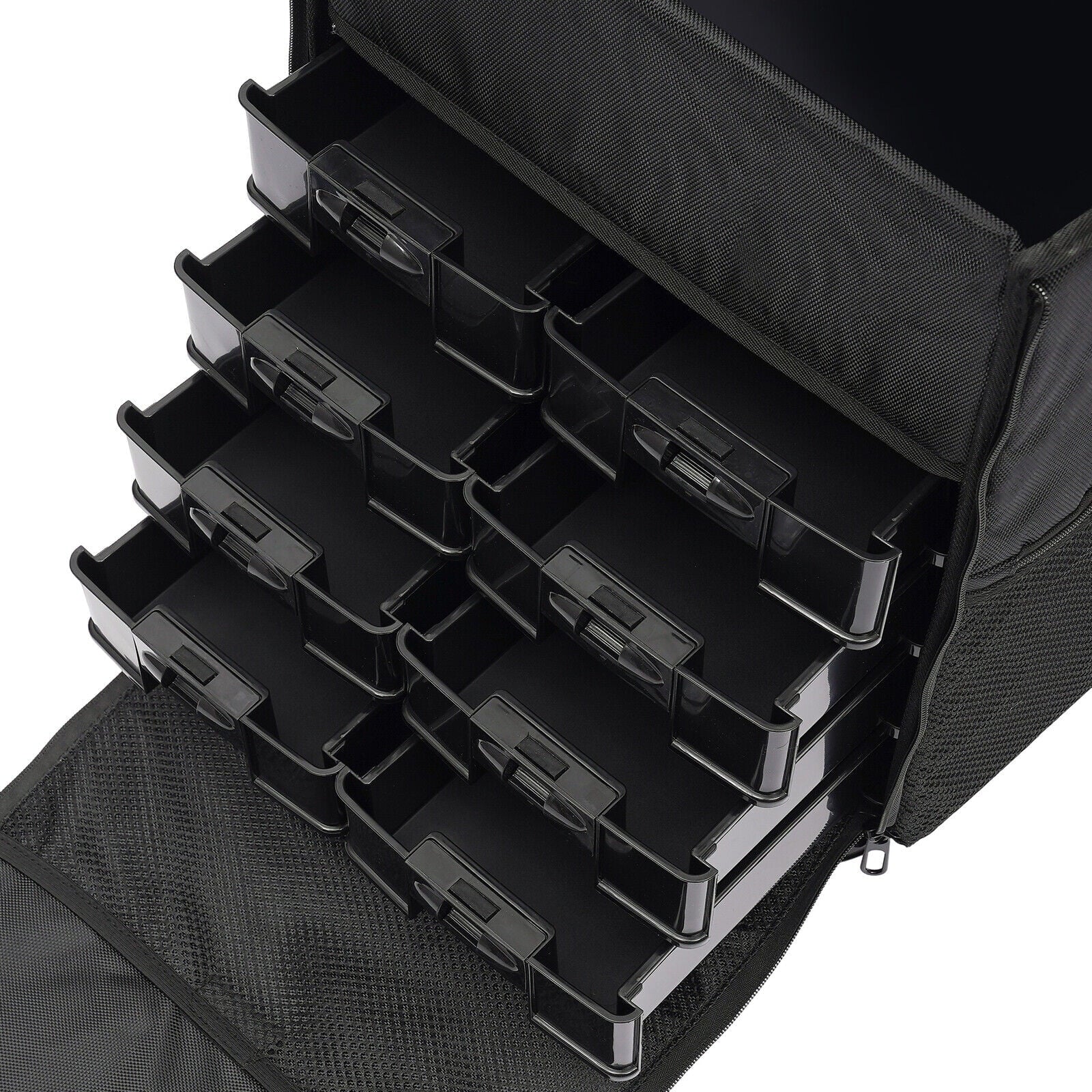 PRO Rolling Makeup Train Case Cosmetic Trolley Makeup Sizetorage Modern