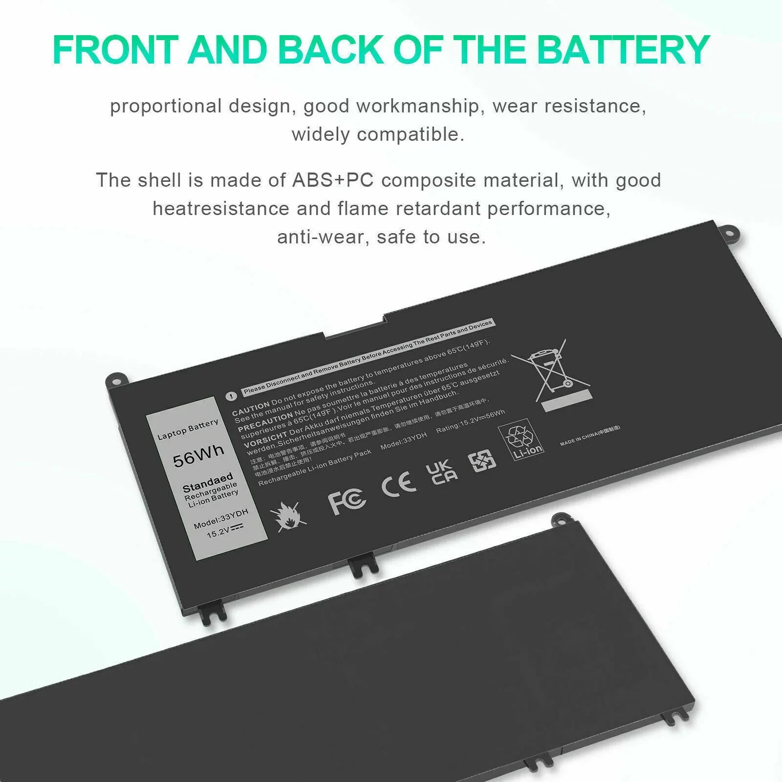 Battery for Dell G3 15 3579 17 3779 G5 15 5587 G7 15 7588 Laptop PVHT1 J9NH2