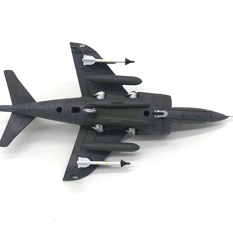 1:72 UK Air Force 1982 Sizeea Harrier Jet Fighter Model Military Fighter Aircraft Model Alloy Sizeimulation Collection Display