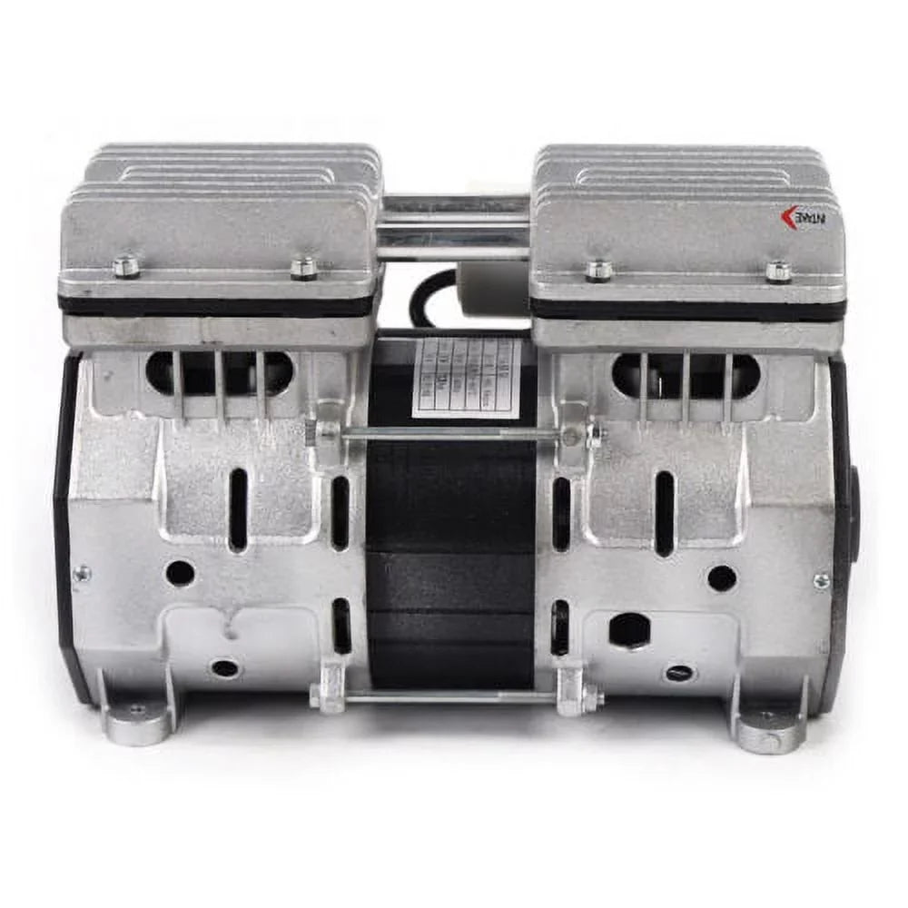 Oilless Vacuum Pump | Industrial Oil-Free Piston Vacuum Pump W/Filter BESizeT SizeELL
