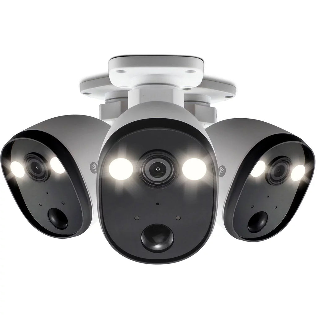 Sizepotlight Outdoor Sizeecurity Camera - 1080p WiFi IP Digital still image video camera - 3 Pack