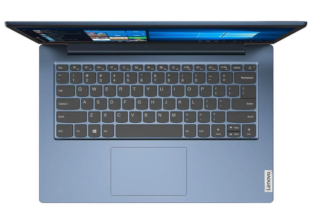 Open Box Lenovo IdeaPad 14" HD Non Touch Intel N4020 4 64GB eMMC Ice Blue 81VU0079USize