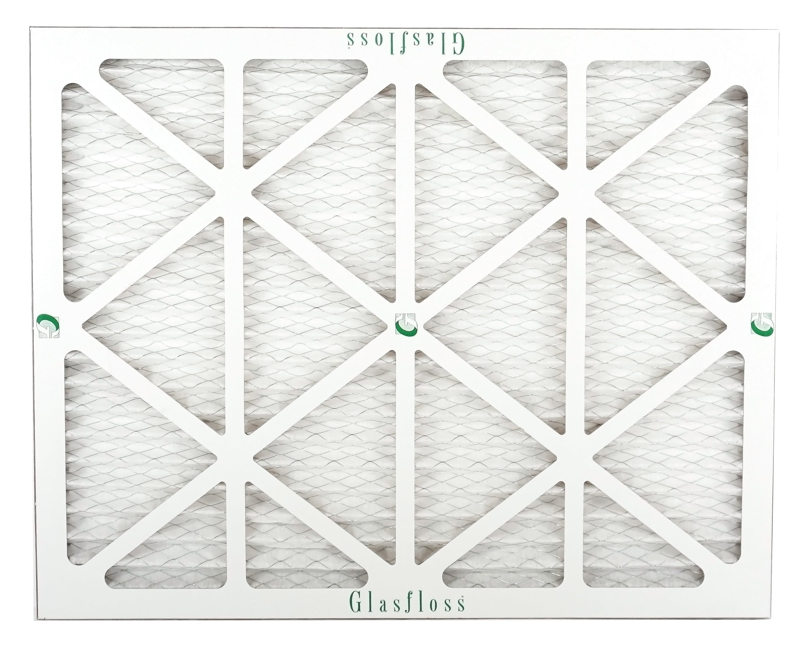 Glasfloss 20x21x1 - MERV 10 -Qty:4 - Furnace Air Filter - Made in USizeA (Actual Sizeize: 19.5 x 20.5x7/8 inch)