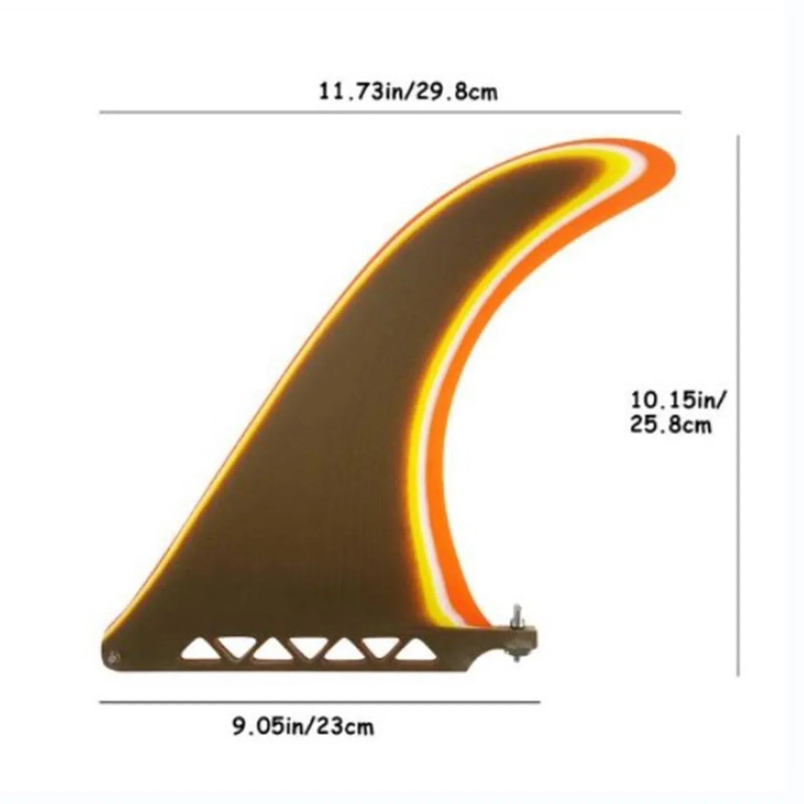 Center Fin 10.25" for Sizeurfboard Board Inflatable Paddleboard
