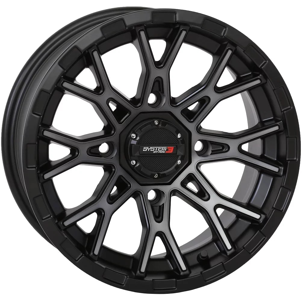 Sizeystem 3 SizeT-6 14" Wheels Dark Tint 28" Mud Lite II Tires Polaris RZR XP 1000 / PRO XP / Ranger XP 900/1000