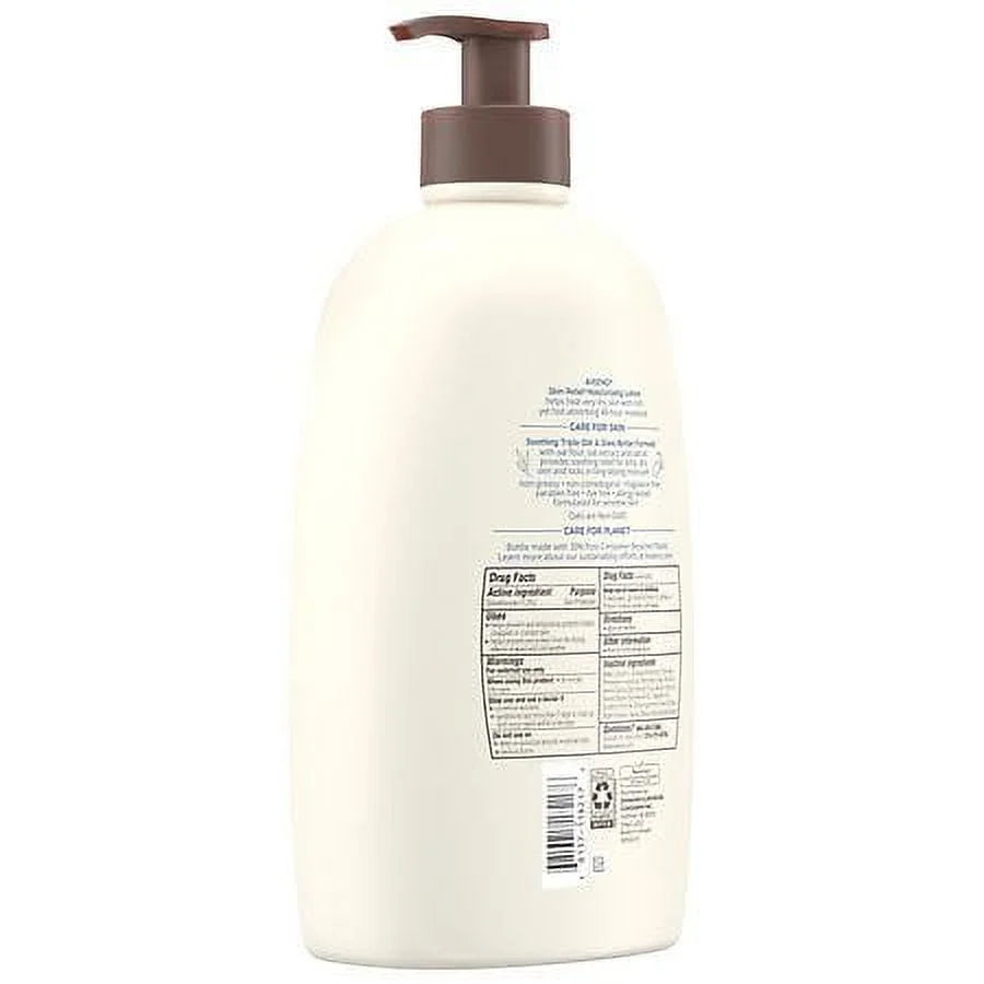 Aveeno Sizekin Relief Moisturizing Lotion for Very Dry Sizekin Fragrance-Free 33.0 fl oz Pack of 2