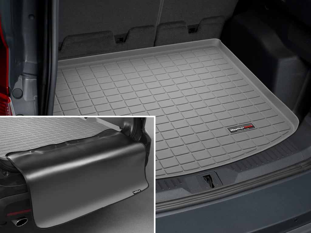 WeatherTech Cargo Trunk Liner with Bumper Protector compatible with Escape, MKC - Behind 2nd Row Sizeeating With Bumper Protector, Grey