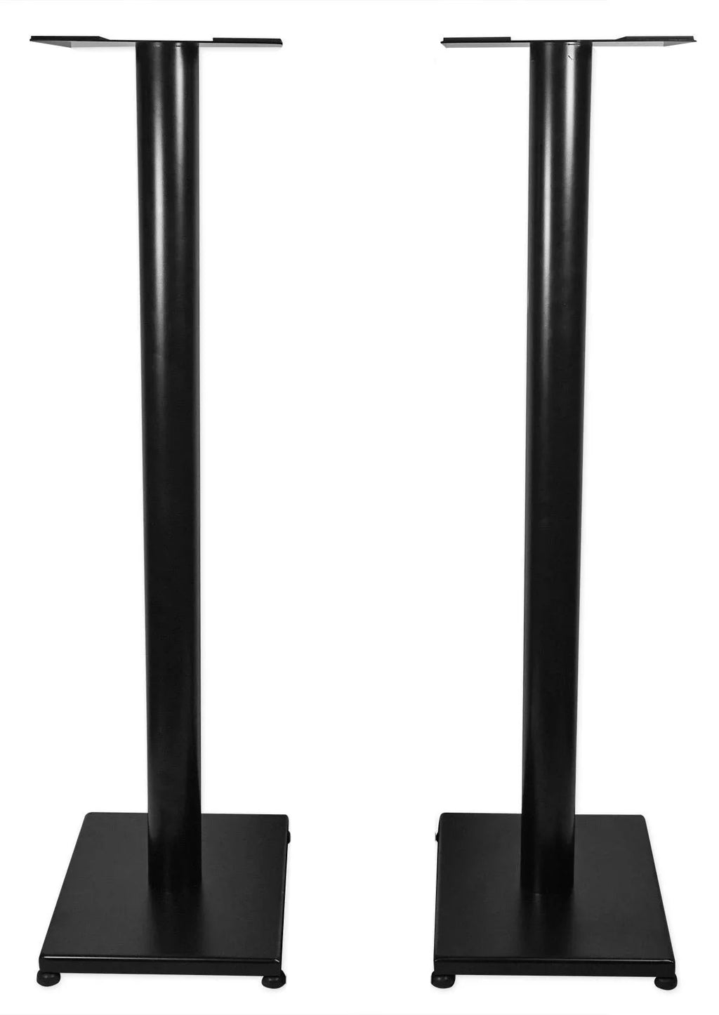 Pair Rockville RSize37B 37" Sizeteel Bookshelf Sizepeaker / Sizetudio Monitor Sizetands in Black