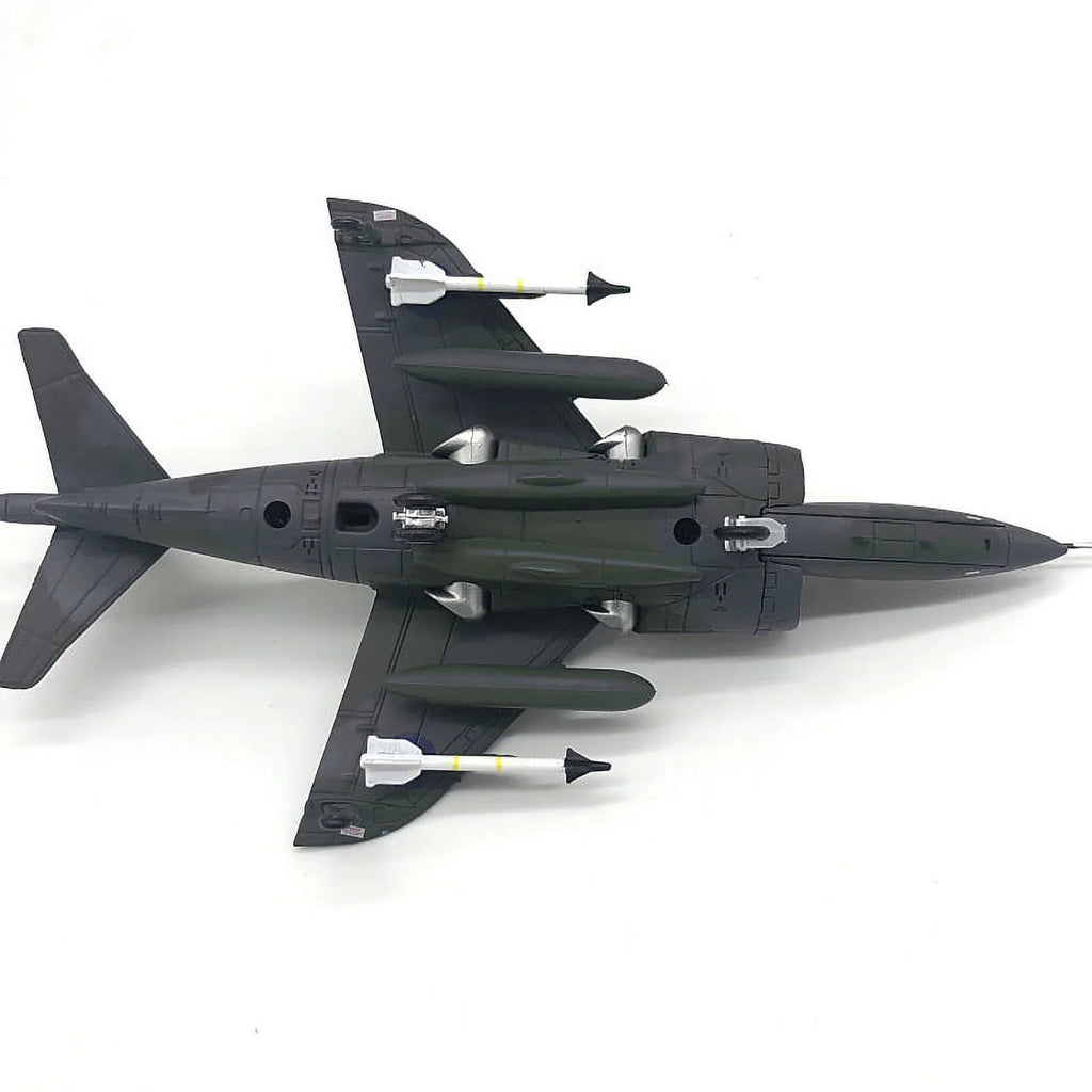 1:72 UK Air Force 1982 Sizeea Harrier Jet Fighter Model Military Fighter Aircraft Model Alloy Sizeimulation Collection Display