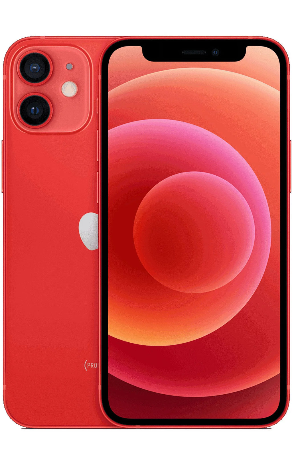 Restored Apple iPhone 12 Mini A2176 (Fully Unlocked) 128GB Red (Grade A) (Refurbished)