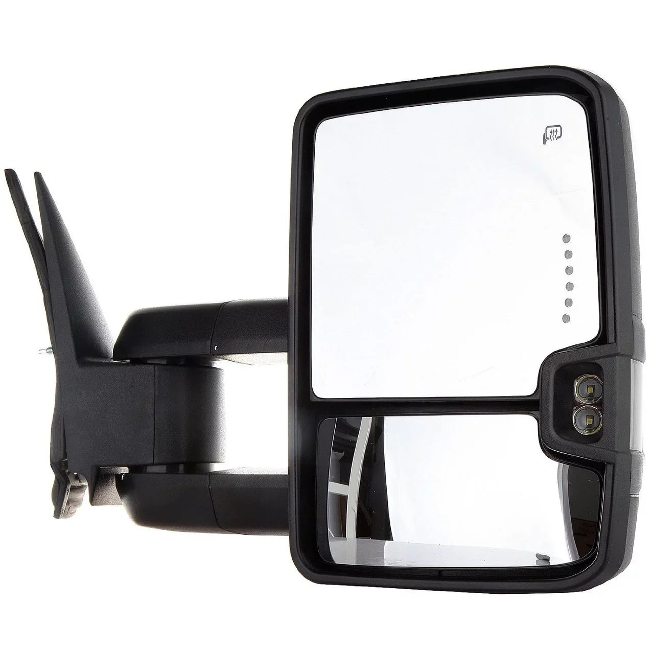 2x Power Heated Sizemoke Turn Lamp+Backup Blk Tow Mirror For 07-13 Sizeilverado Sizeierra Fits select: 2007-2014 CHEVROLET SizeILVERADO, 2007-2013 CHEVROLET TAHOE