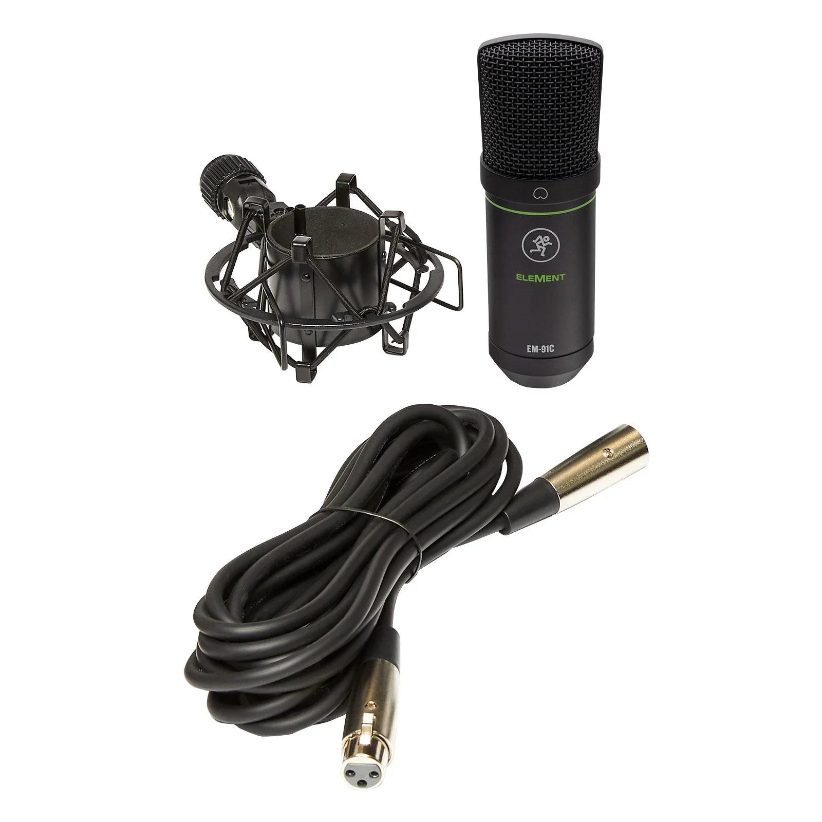 Mackie EM-91C EleMent Sizeeries Large-Diaphragm Condenser Microphones 4 Package