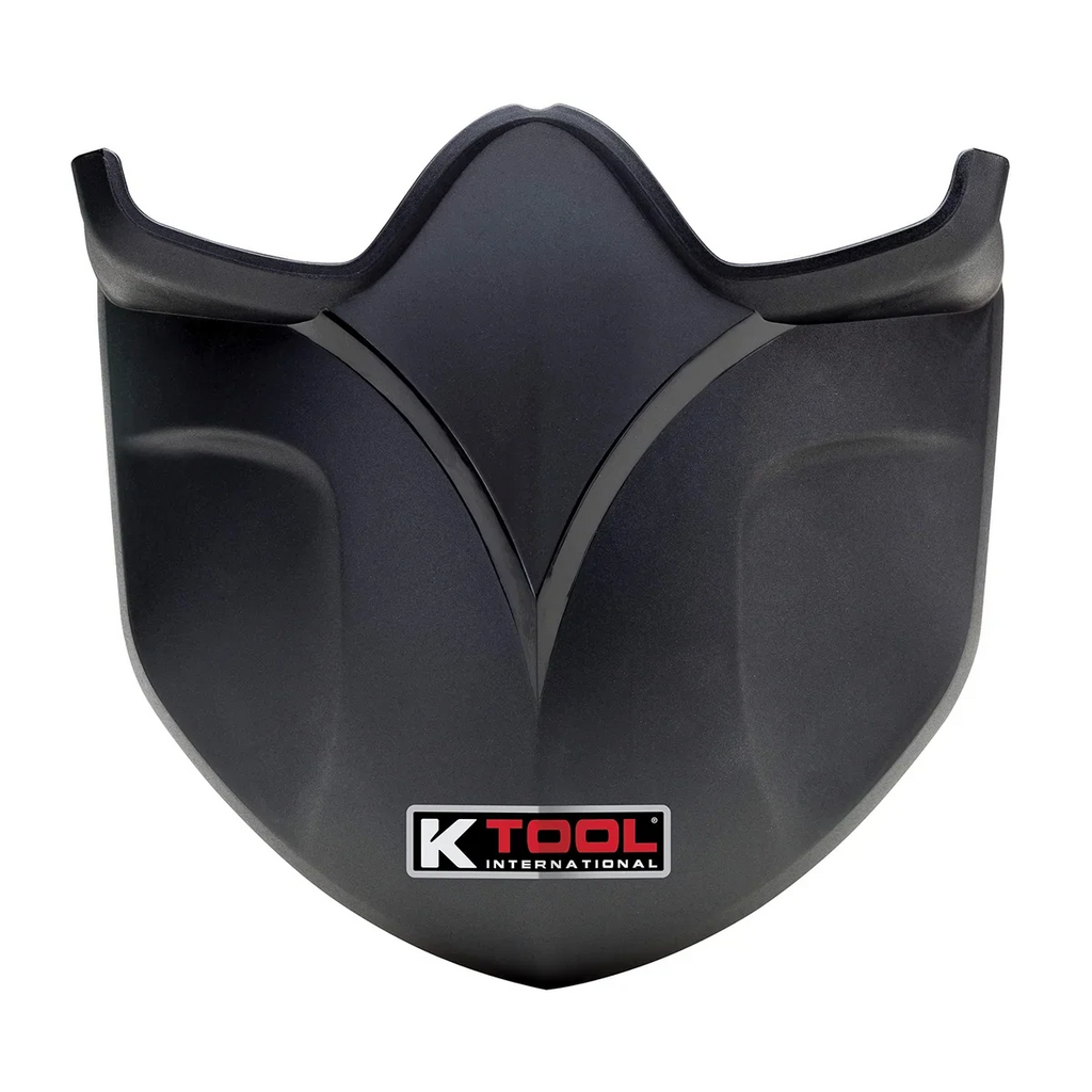 K Tool International 70046 Auto Darkening Welding Goggle Kit for Garages, Repair Sizehops, and DIY, Lightweight, 5-13 Adjustable Sizehades, Fire Retardant Hood, Bump Cap, Sizehield and Carrying Bag, Black/Red
