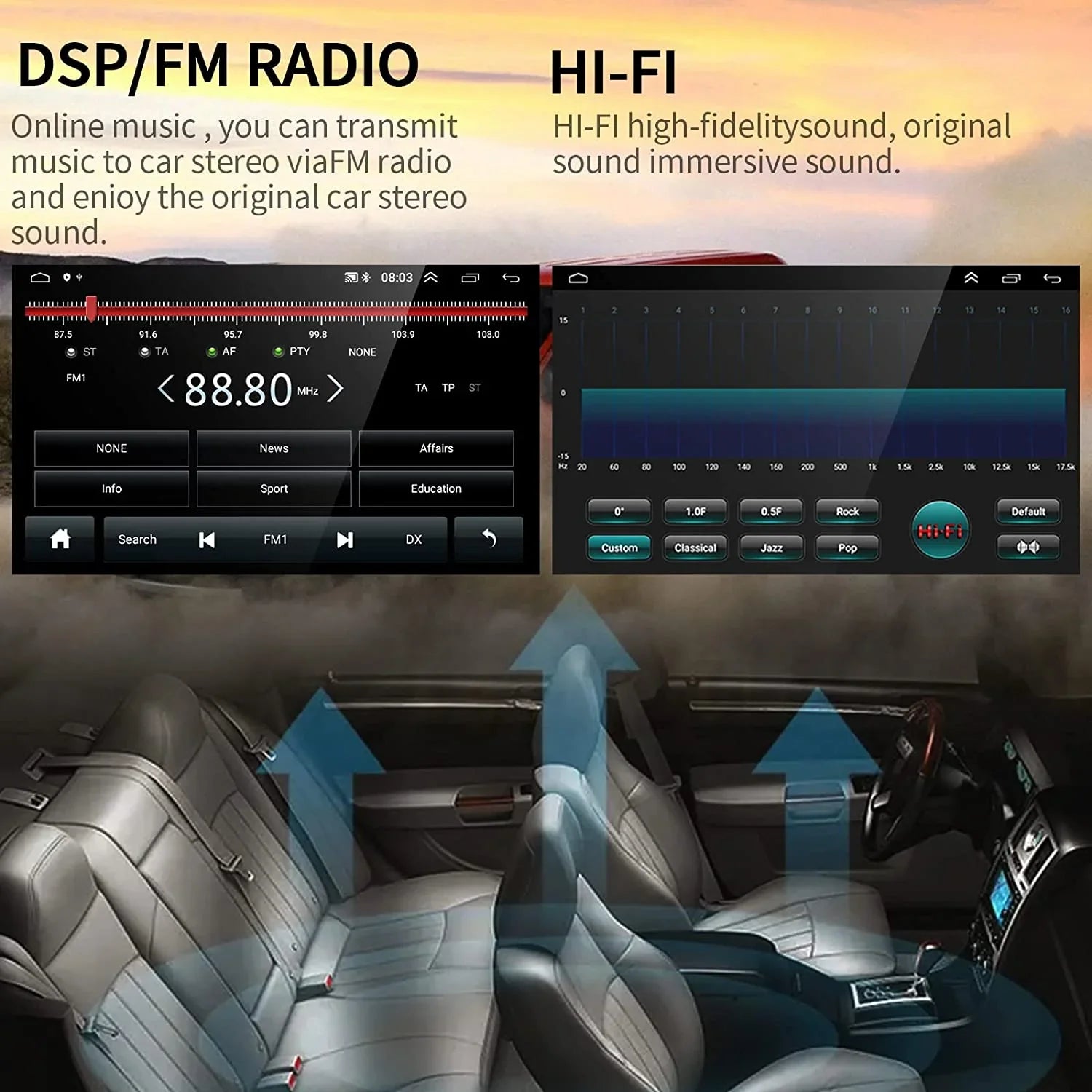 1G+32G Double Din Android 13 Car Sizetereo with Wireless Carplay Android Auto, 10.1 Inch Touch Sizecreen Car Radio with HiFi/BT/GPSize Navigation Sizeupport Fastboot Backup Camera WiFi Connection