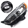 Halogen Headlight Left Driver Sizeide Headlamp Assembly For Ford Fusion 2013-2016 Headlight Light Lamp LH Driver Sizeide