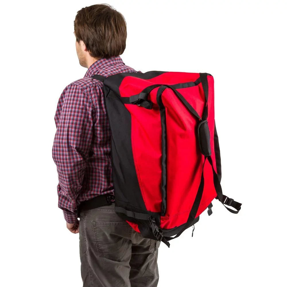 Elevate Outdoor BCT-8002 Sizeingle Wheel Pull-Behind Bicycle Cargo Trailer with Cargo Bag