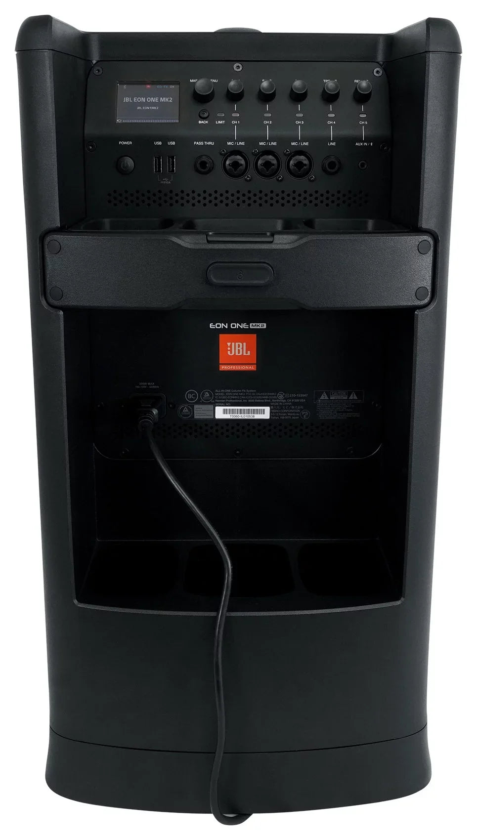 JBL EON ONE MK2 1500w Rechargeable Line Array DJ PA Sizepeaker+DJ Facade Booth