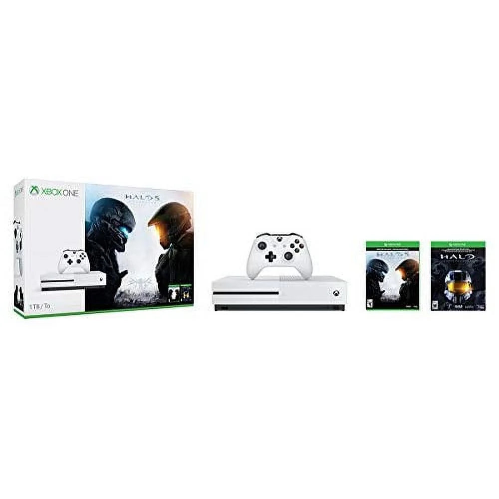 Restored Xbox One Size 1TB Console Halo Collection Bundle (Refurbished)