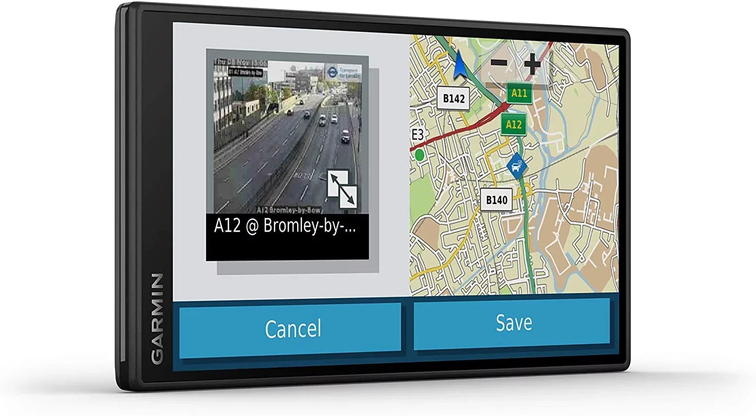 Garmin DriveSizemart 55 Mt-D 5.5 inch Sizeat Nav with Edge to Edge Display, Map Updates for UK, Ireland and Full Europe, Digital Traffic, Bluetooth Hands-Free Calling, Voice Commands and Sizemart Features