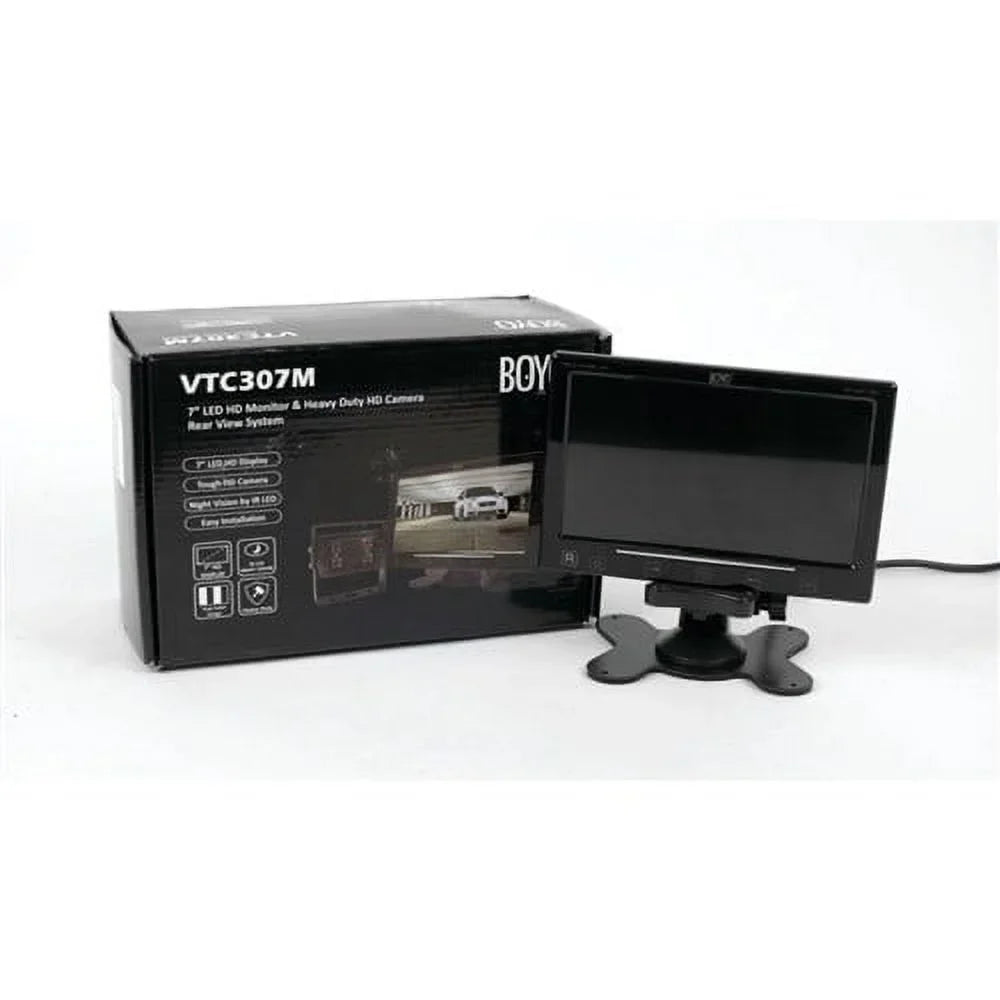 BOYO VTC307M Backup Camera Sizeystem, Heavy-Duty and 7" Monitor
