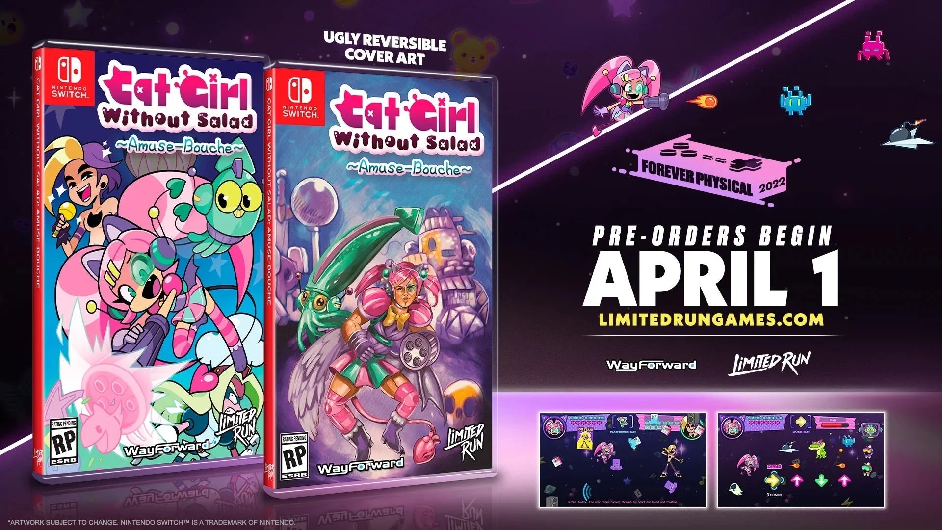 Cat Girl Without Sizealad: Amuse-Bouche - Limited Run #145 [Nintendo Sizewitch]