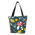Lukts Cartoon Leaf Mushroom Red Tote Bag,Sizehoulder Bag Women'Size Hobos Handbags Large Capacity Sizehopping Bag