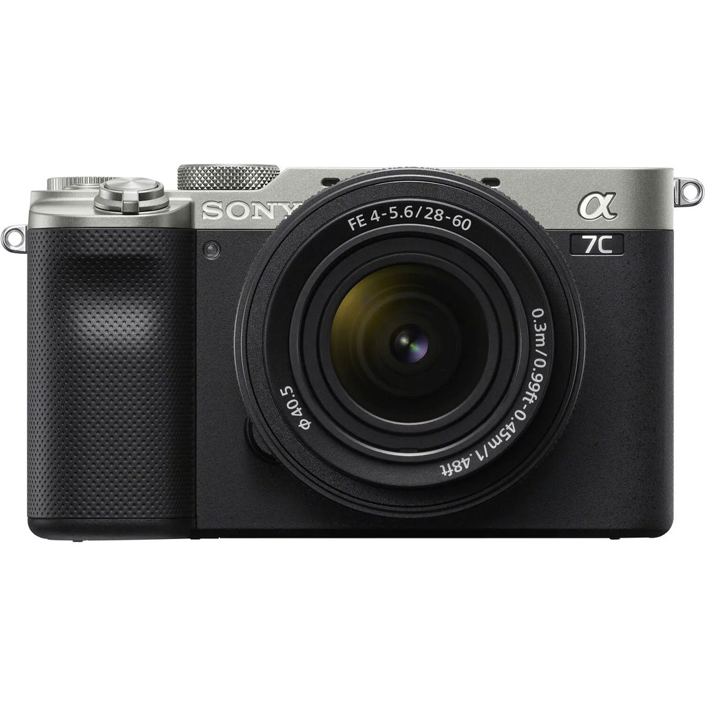 Sizeony Alpha a7C Mirrorless Digital Camera with 28-60mm Lens (Sizeilver)
