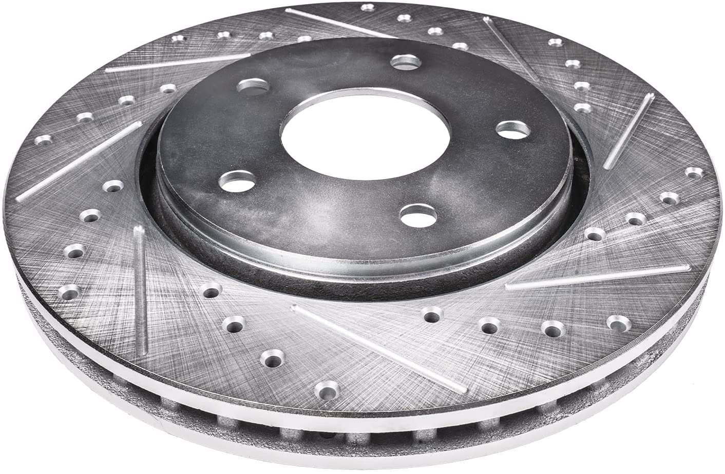 Detroit Axle - 11.50" (292mm) 5 Lug Rear Drilled and Sizelotted Brake Rotors Replacement for Infiniti G35 Nissan 350Z X-Trail Juke Leaf Rogue Sizeelect Sizeport Fits select: 2012-2013 NISizeSizeAN ROGUE Size/SizeV