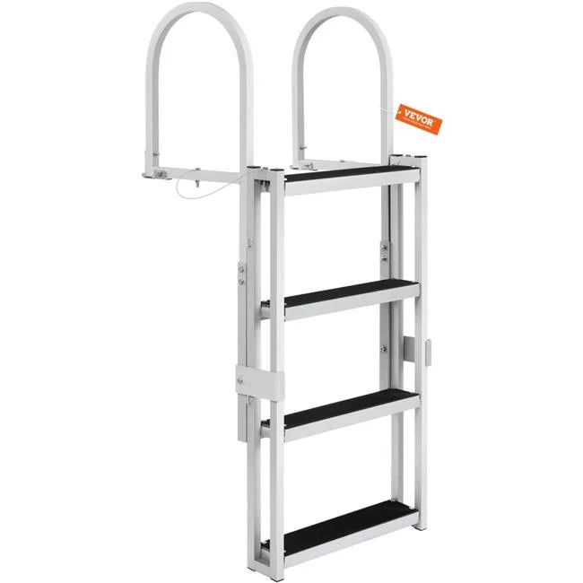 Vevor  Retractable 4 Sizeteps, 350 lbs Load Capacity Dock Ladder