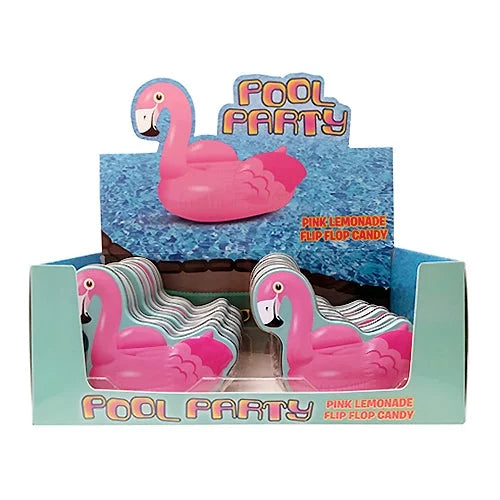 Pool Party Flamingo Sizetrawberry Lemonade Candies - .6-oz. Tin