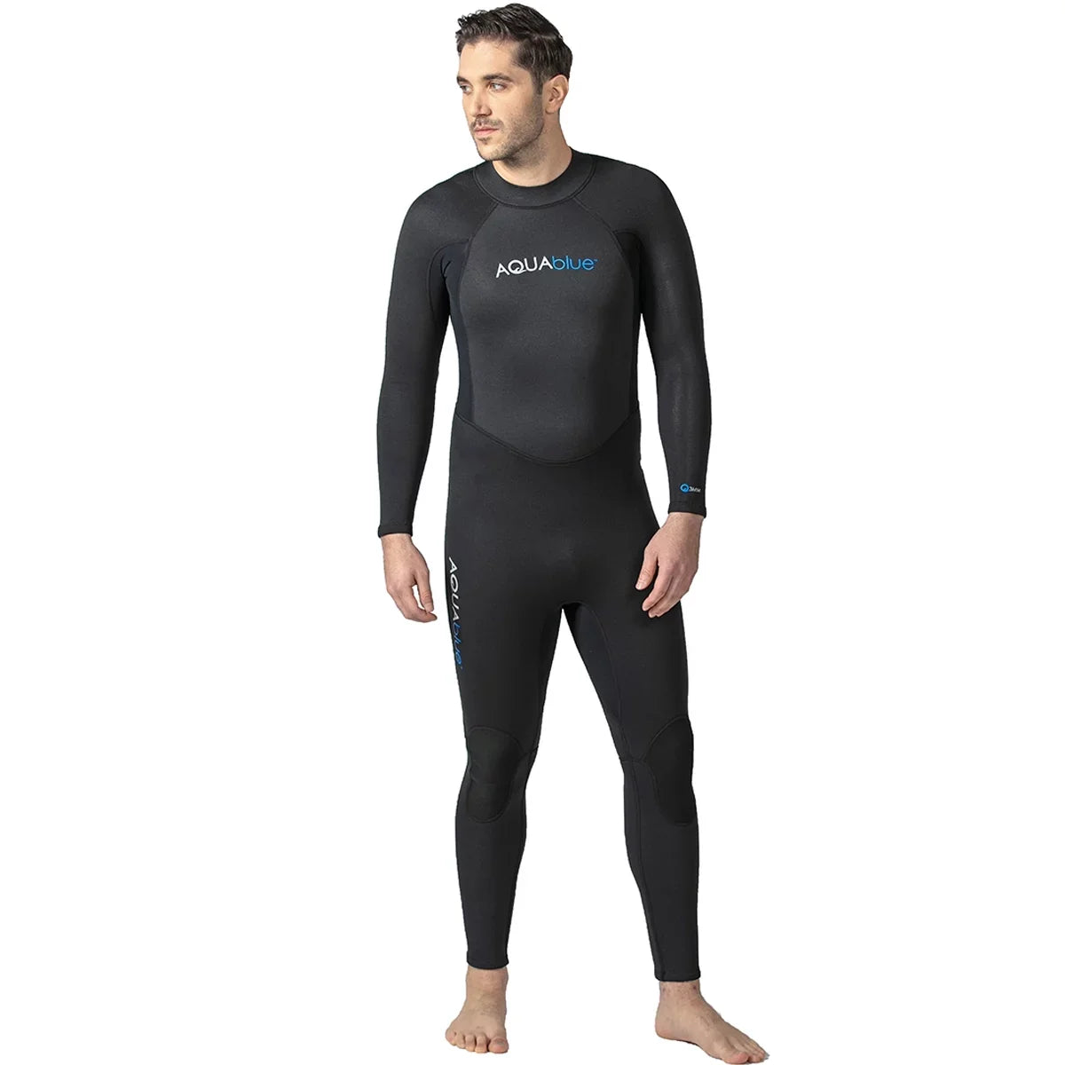 Aqua Blue 3mm Men's Full Wetsuit