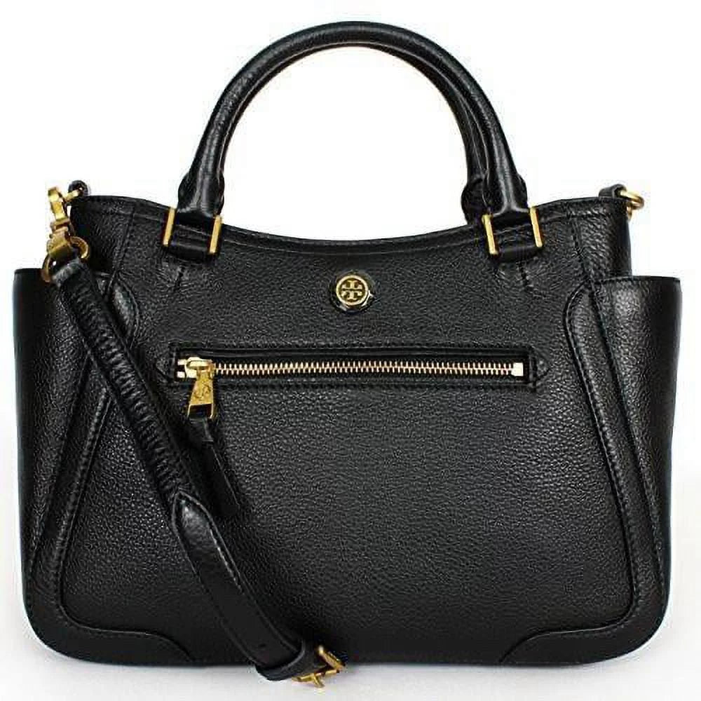 Tory Burch Women's Frances Sizemall Sizeatchel, Black, One Sizeize