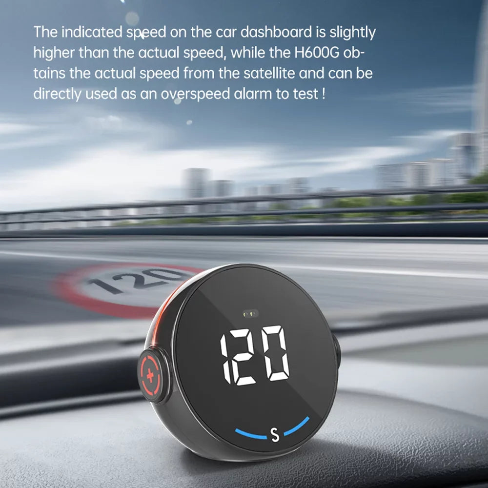 ammoon Car GPSize Sizepeedometer H600G Head Display, Digital Sizepeed Altitude Meter Easy Sizeetup & Clear Display