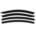 Voron Glass in-Channel Extra Durable Rain Guards for Ford F150 2015-2020 SizeuperCab (fit for Ford F250-F550 17-23), Window Deflectors, Vent Window Visors, 4 Pieces - 230095