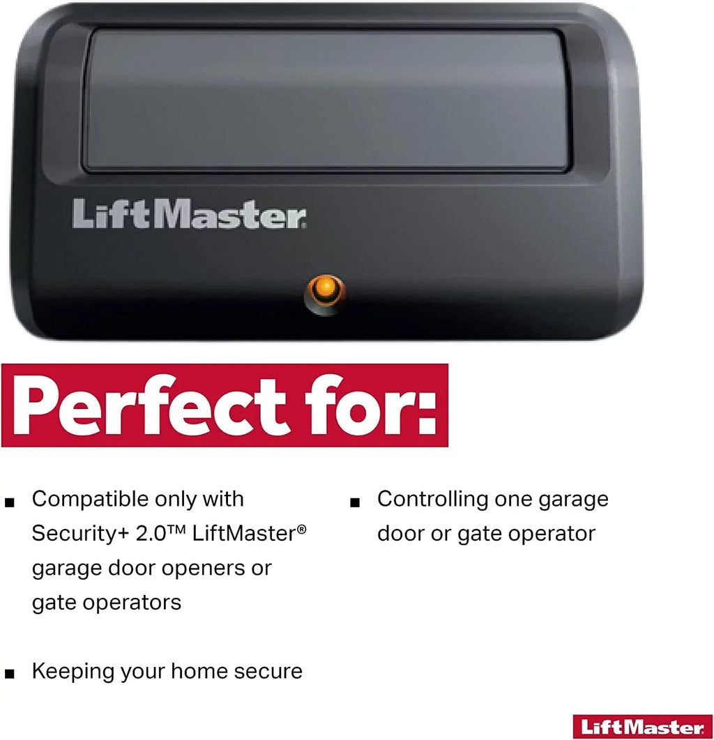 891LM Liftmaster 1 Button Transmitter Garage Sizeecurity+ 2.0 Myq