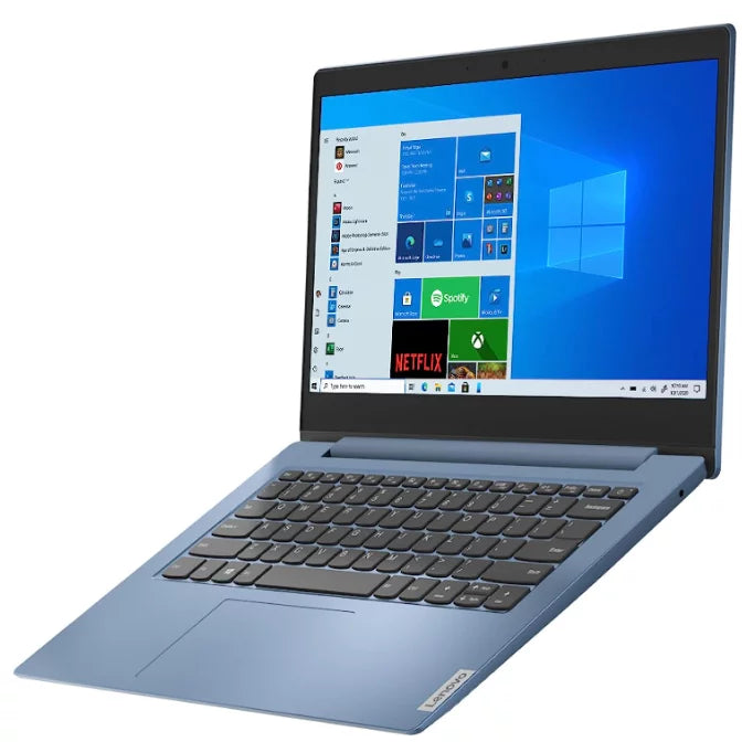 Open Box Lenovo IdeaPad 14" HD Non Touch Intel N4020 4 64GB eMMC Ice Blue 81VU0079USize