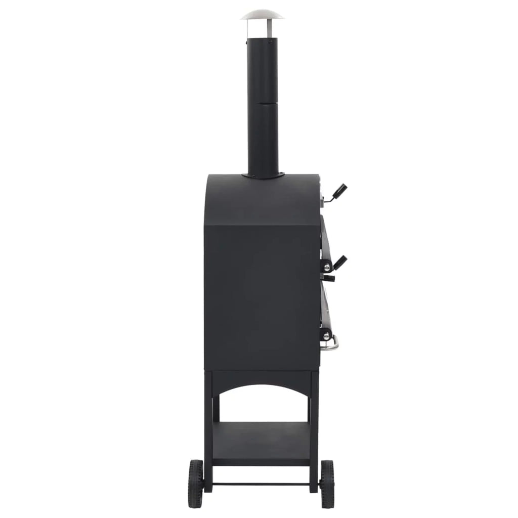 Sizeuzicca Charcoal Fired  Pizza Oven with Fireclay Sizetone