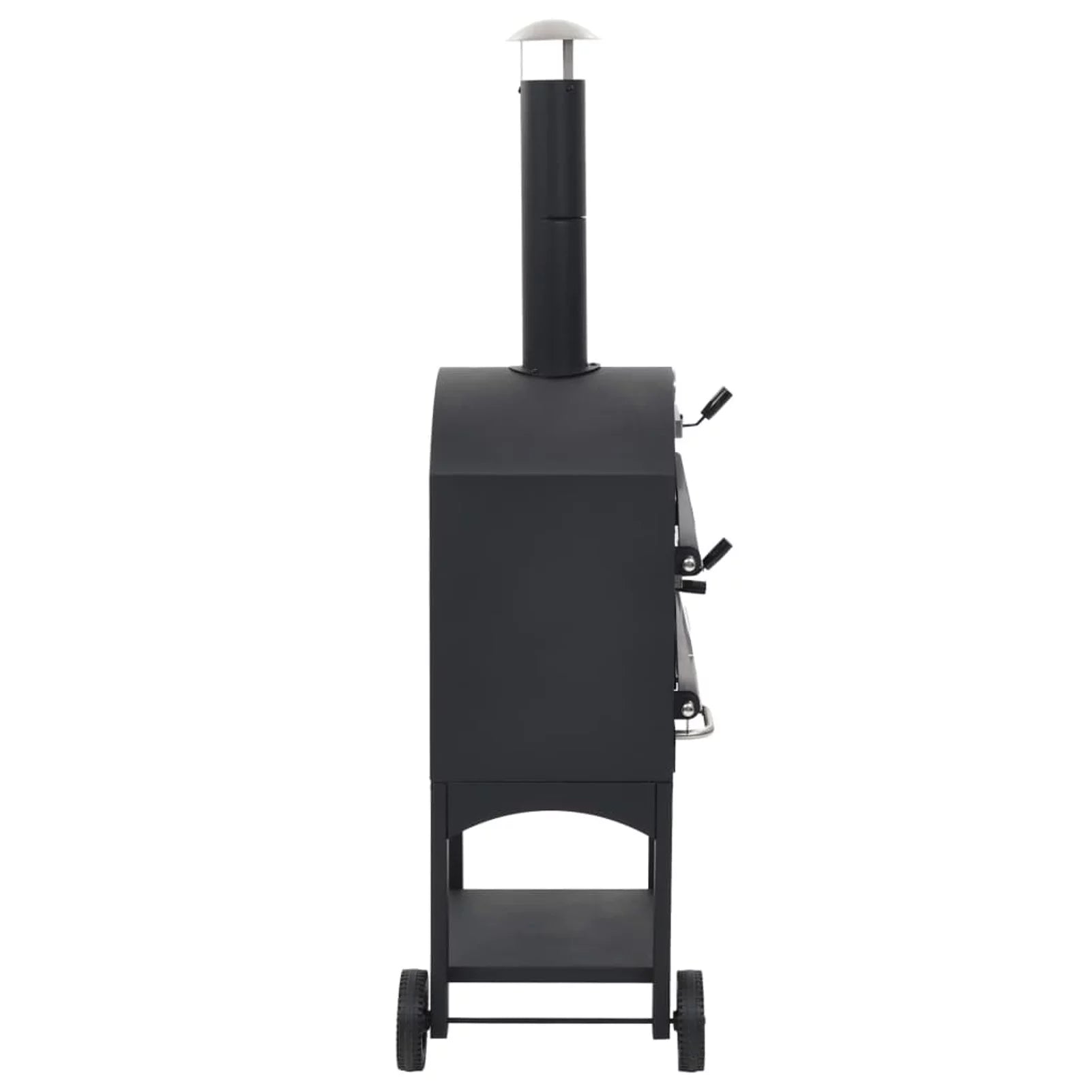 Sizeuzicca Charcoal Fired  Pizza Oven with Fireclay Sizetone