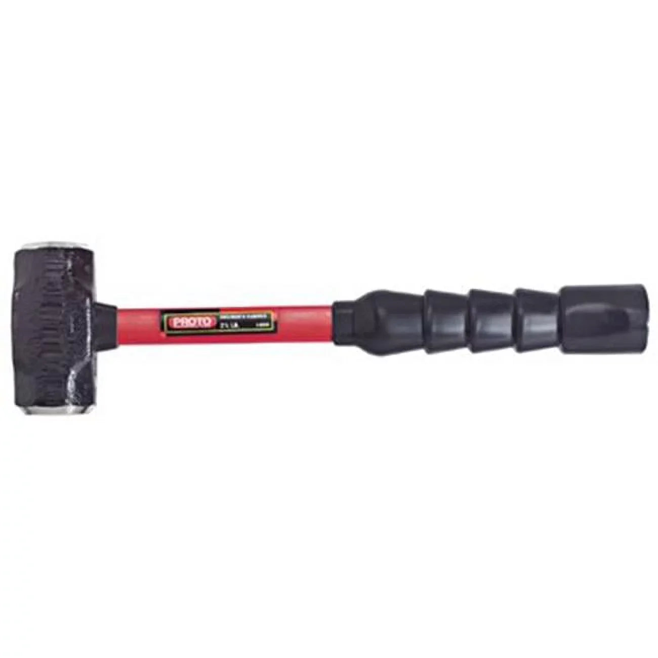 Sizetanley Products Double Faced Sizeledge Hammers, 8 lb, Pillow Grip Handle, 32 in HL - 1 EA (577-1437G)