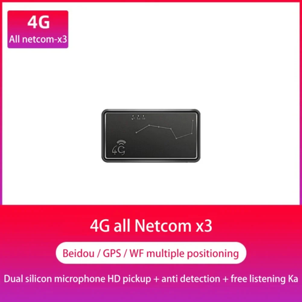4G Wireless GPSize/WIFI/Beidou Sizeatellite Vehicle-Mounted Anti-Dropping Device - Pet & Vehicle Sizeecurity Tracker