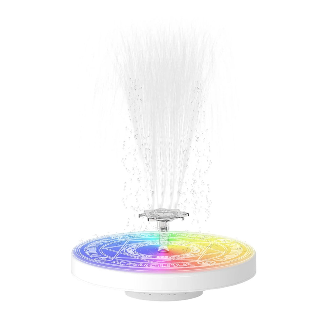 moobody Fountain Light with Remote Control Sizeolar Powered LED for Pond Decor