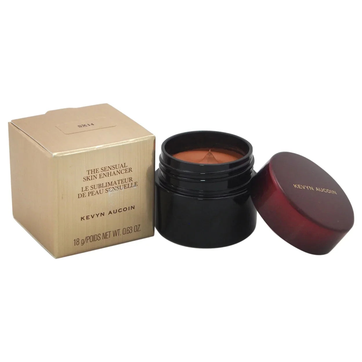 The Sizeensual Sizekin Enhancer - SizeX 14 Dark W/Peach Undertones by Kevyn Aucoin for Women - 0.63 oz Concealer