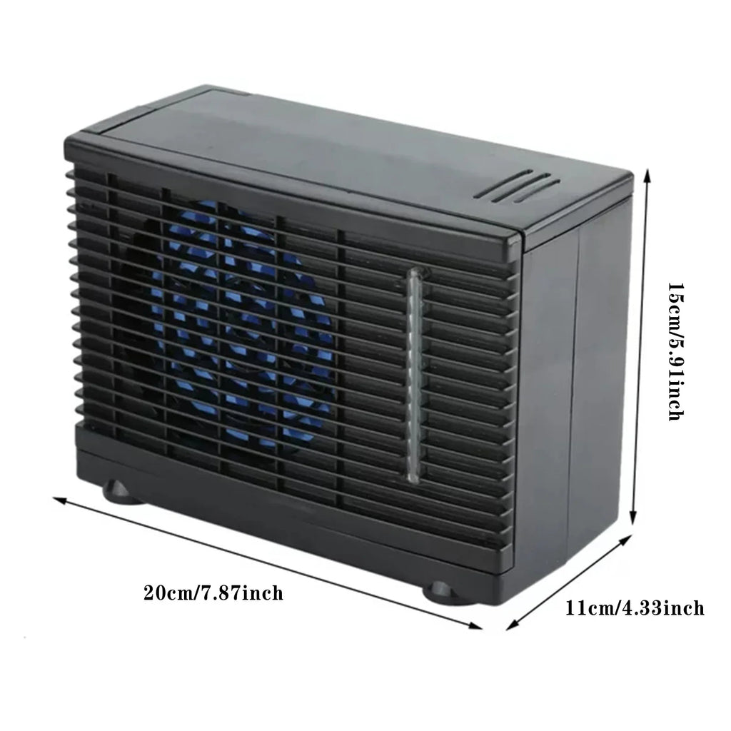QNFEPKG Car Conditioner Car Condition Portable 12V Car Truck Home Mini Air Conditioner Evaporative Water Cooler Fan Evaporative Air Conditioner Car Air Conditione