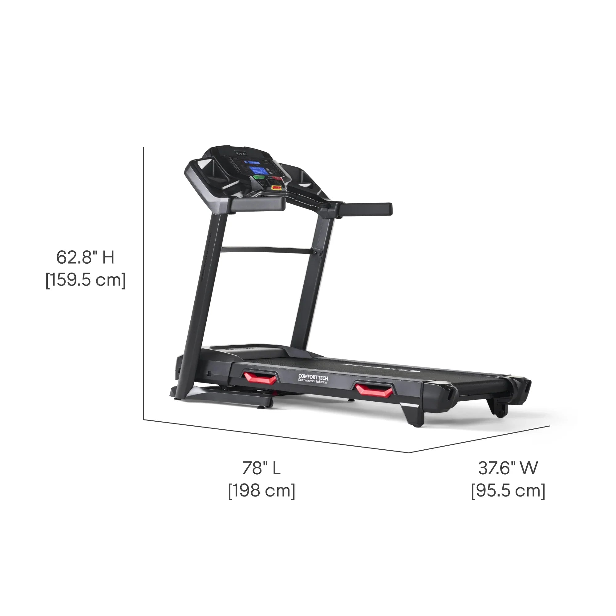 Bowflex BXT8J Treadmill, 15% Motorized Incline, Free 2-Month JRNY Membership